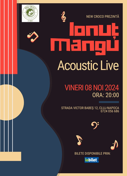 Cluj: Acoustic Live Ionut Mangu