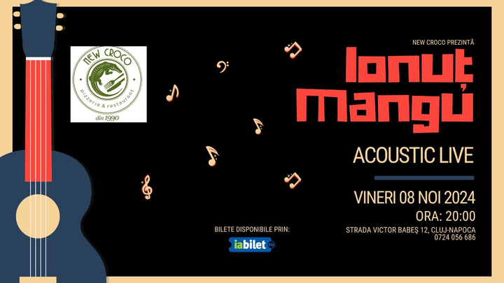 Cluj: Acoustic Live Ionut Mangu