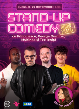 The Fool: Show filmat - Stand-up comedy cu Frînculescu, George Dumitru, Mukinka și Teo Ioniță