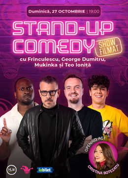 The Fool: Show filmat - Stand-up comedy cu Frînculescu, George Dumitru, Mukinka și Teo Ioniță