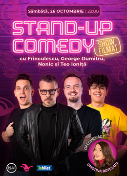 The Fool: Show filmat - Stand-up comedy cu Frînculescu, George Dumitru, Bogdan Nonic și Teo Ioniță