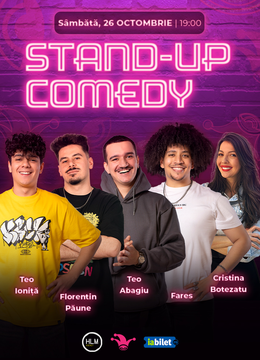 The Fool: Stand-up comedy cu Teo Ioniță, Florentin Păune, Teo Abagiu, Fares și Cristina Botezatu