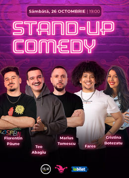 The Fool: Stand-up comedy cu Teo Ioniță, Florentin Păune, Teo Abagiu, Fares și Cristina Botezatu