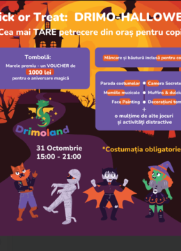 Timisoara: Trick or Treat - Drimo Halloween