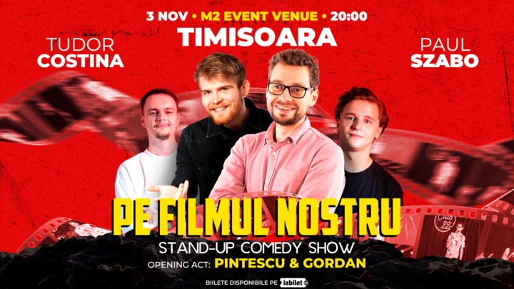 Timișoara: Stand-Up Comedy cu Szabo si Costina