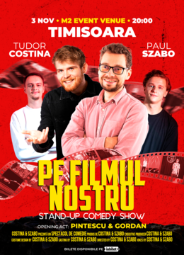 Timișoara: Stand-Up Comedy cu Szabo si Costina