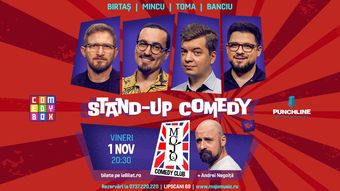 Mojo: Stand-up Comedy cu Toma, Ioana Luiza, Maria Popovici și Banciu