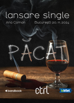 Ana Coman • Lansare single „Păcat” • Control • 20.11