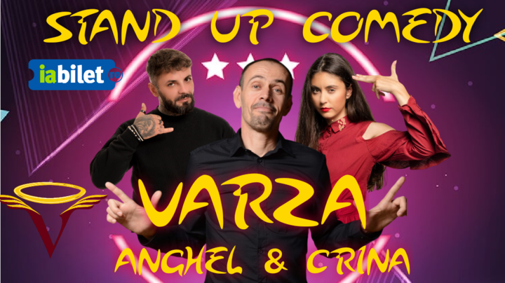 Bacau: Stand-up comedy cu Varza Daniel, Crina Surcica Iuliana, Anghel Constantin