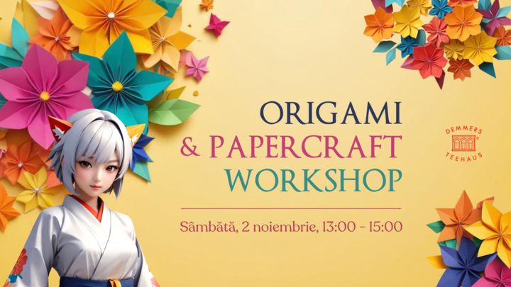Cluj-Napoca: Origami & Papercraft Workshop