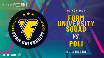 FORM University Party with DJ Underr at FORM Space