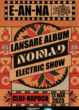 Cluj-Napoca: E-AN-NA | Lansare album NOMAD