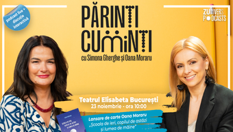 Conferință Părinți CuMinți & Lansare carte Oana Moraru