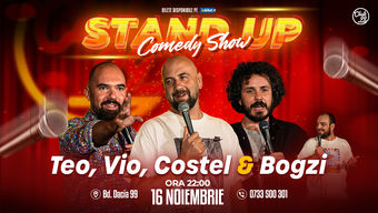 Stand up Comedy cu Teo, Vio, Costel - Bogzi la Club 99