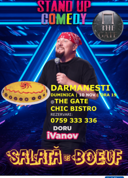 Darmanesti: Stand up comedy cu iVanov