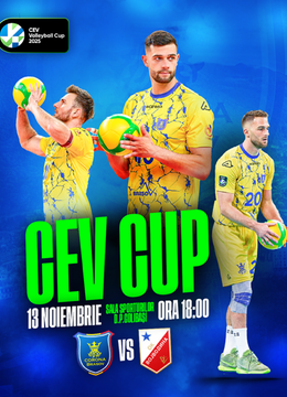 Brasov: Volei masculin CSM Corona Brasov – CSA Steaua Bucuresti