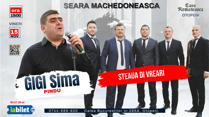 Concert Gigi Sima și Formația