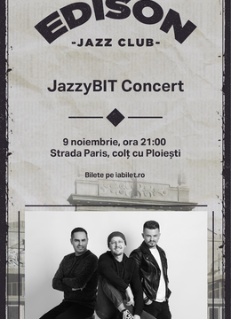 Cluj-Napoca: Concert JazzyBIT @ Edison Jazz Club