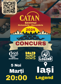 Iasi: Concurs de Catan @ Board Games Events