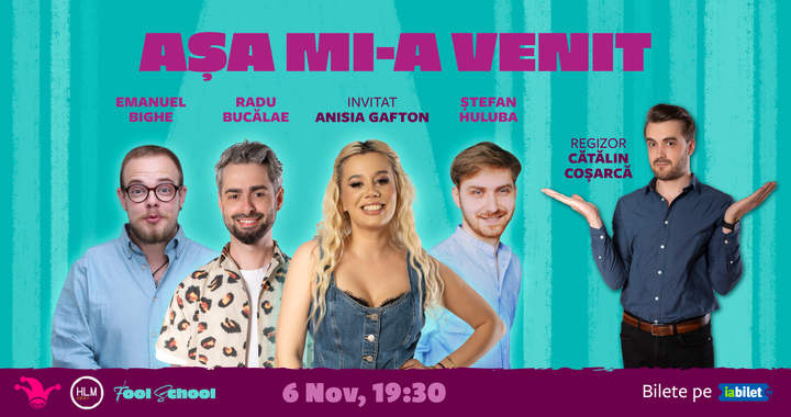 The Fool: Așa mi-a venit! | Show de comedie on the spot