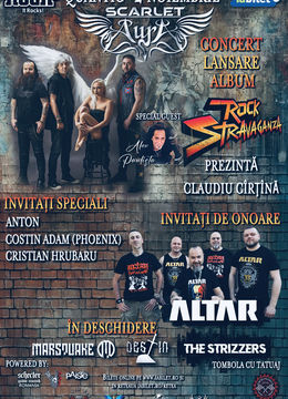 Scarlet Aura - Lansare Album „Rock-Stravaganza”