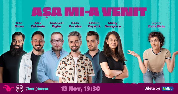 The Fool: Așa mi-a venit! | Show de comedie on the spot