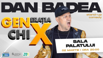 Stand-up Comedy cu DAN BADEA @ SALA PALATULUI -  