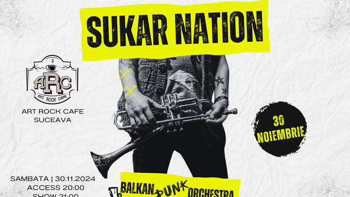 Suceava: Sukar Nation - Concert Balkanic Punk