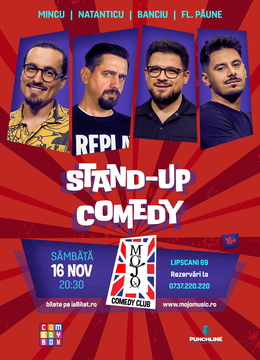 Mojo: Stand-up Comedy cu Mincu, Natanticu, Banciu și Păune