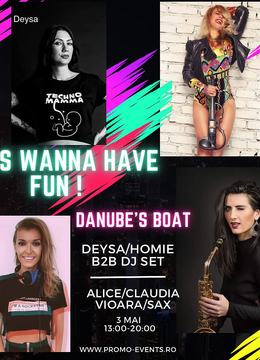 Tulcea: Girls wanna have fun! On Danube’S Boat