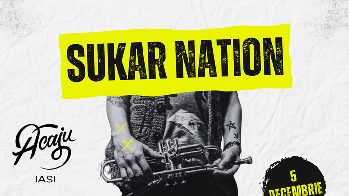 Iași: Sukar Nation - Concert Balkanic Punk @ Acaju