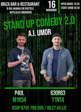 Constanța: Stand-up Comedy cu George Țintă și Paul Mirea