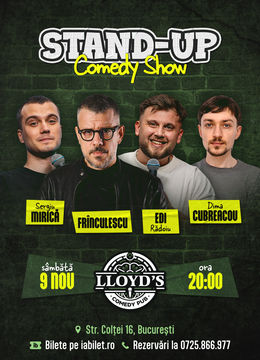 Stand-up Comedy cu Frîncu, Mirică, Dima & Edi Rădoiu