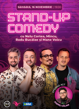 The Fool:  Stand-up comedy cu Nelu Cortea, Radu Bucălae, Mane Voicu și Mincu