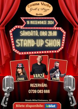 Stand-up Show cu Crina, Varza si Anghel