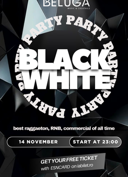 Black & White Party Erasmus Party Bucharest