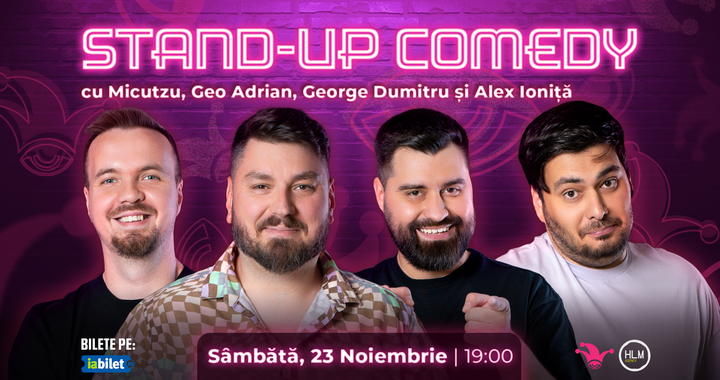 The Fool: Stand-up comedy cu Micutzu, George Dumitru, Geo Adrian și Alex Ioniță