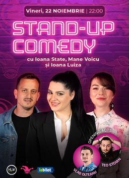 The Fool:  Stand-up comedy cu Ioana State, Mane Voicu și Ioana Luiza