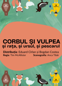 Corbul și vulpea - teatru pentru copii