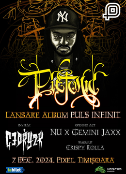 Timișoara: Pietonu - Lansare album ''Puls Infinit''