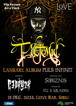 Sibiu: Pietonu - Lansare album ''Puls Infinit''