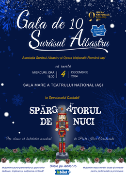 Iași: Gala de 10 „Surâsul Albastru” - De 10 ani în slujba copiilor cu autism!