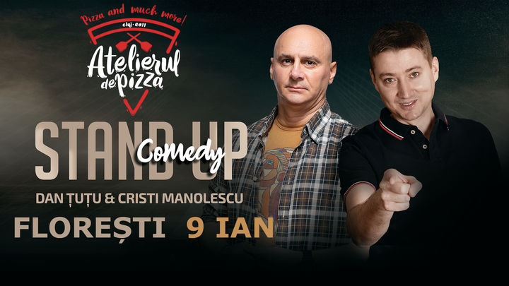 Floresti: Stand-up Comedy - Dan Tutu si Cristi Manolescu