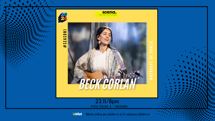 Timișoara: Beck Corlan - concert cu introspecție la Scena