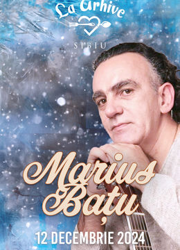 Sibiu: Concert Marius Batu la Arhive