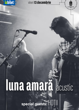 Cluj-Napoca: Luna Amara - Acustic @ Hardward Pub