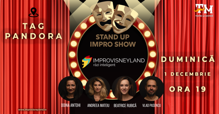 Improvisneyland Comedy Show - Editie speciala de 1 decembrie!