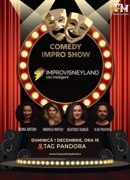 Improvisneyland Comedy Show - Editie speciala de 1 decembrie!