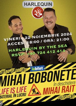 Mamaia: Stand-up Comedy cu Mihai Bobonete & Mihai Rait