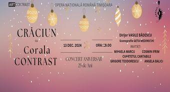 Timisoara: Concert de Crăciun - Corala Contrast